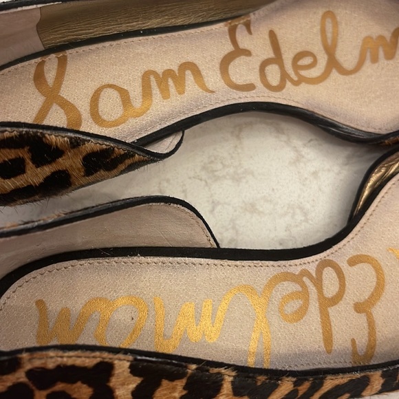 Sam Edelman calf hair heel 9.5 - Picture 3 of 6